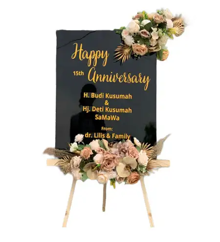 Papan Bunga Akrilik Ciberem