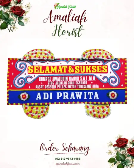 Papan Bunga Ucapan Selamat Ciberem